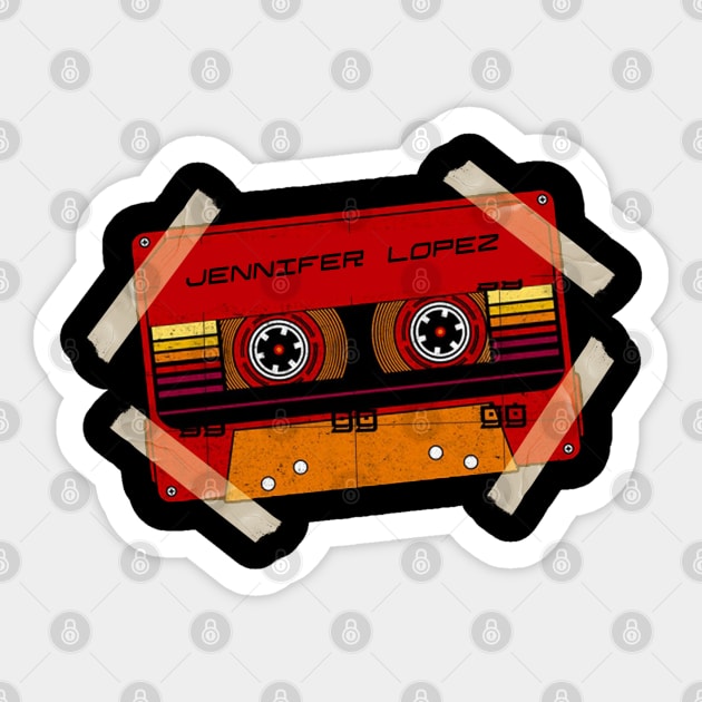 jennifer lopez Sticker by sungchengjie_art